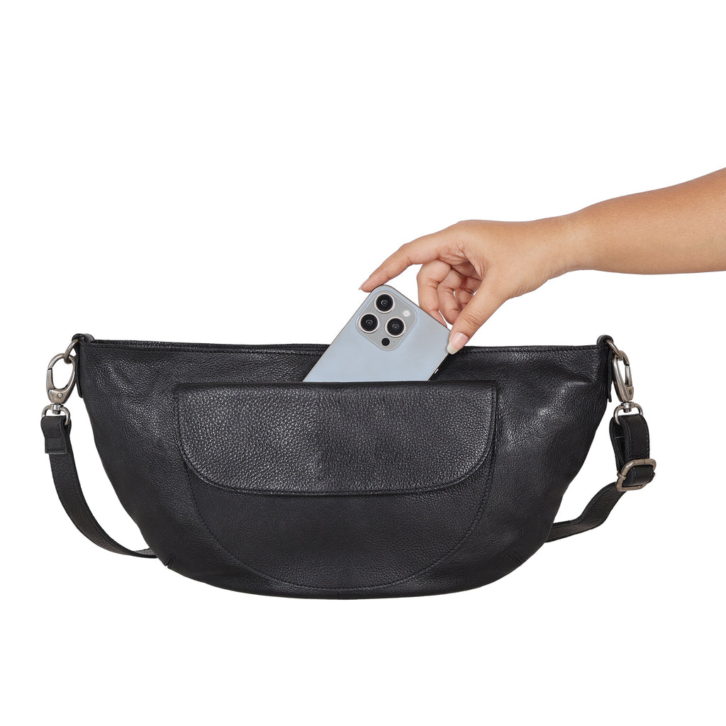 Coco Leather Sling Bag - Image 4