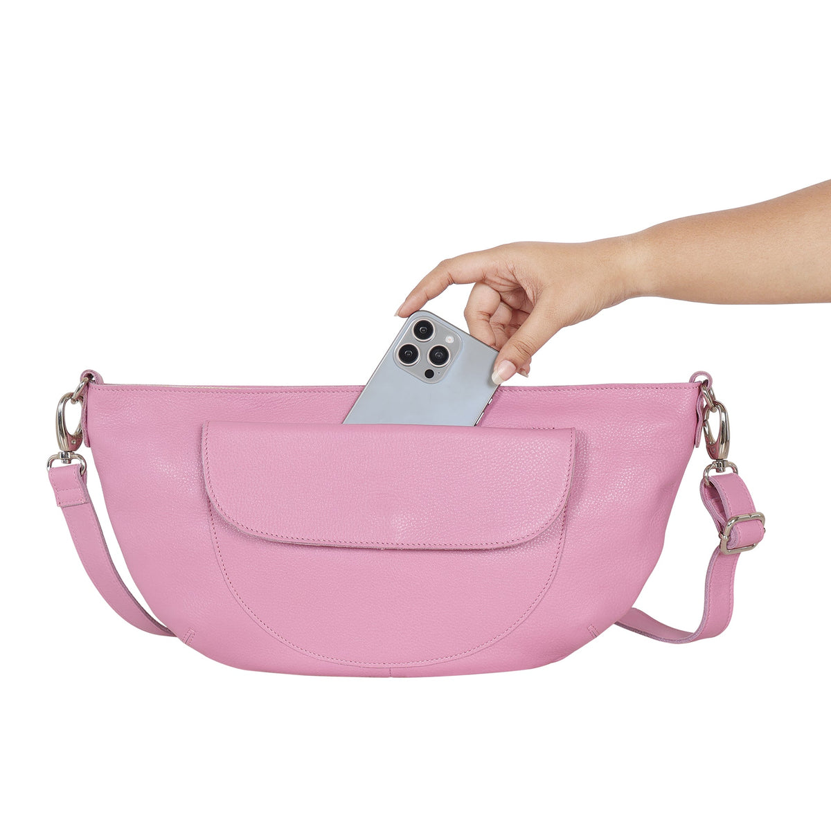 Coco Leather Sling Bag - Image 22