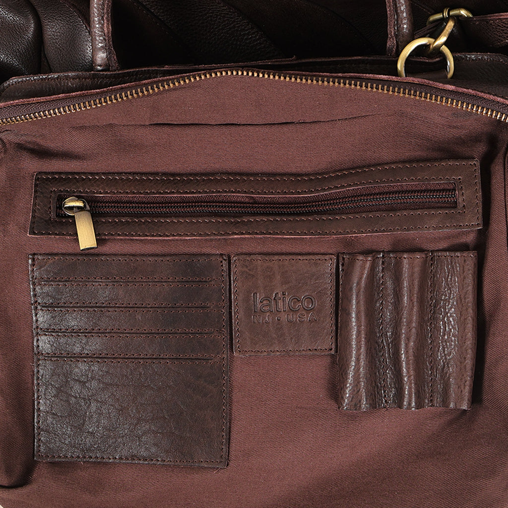 James Suede Leather Crossbody Bag - Image 6