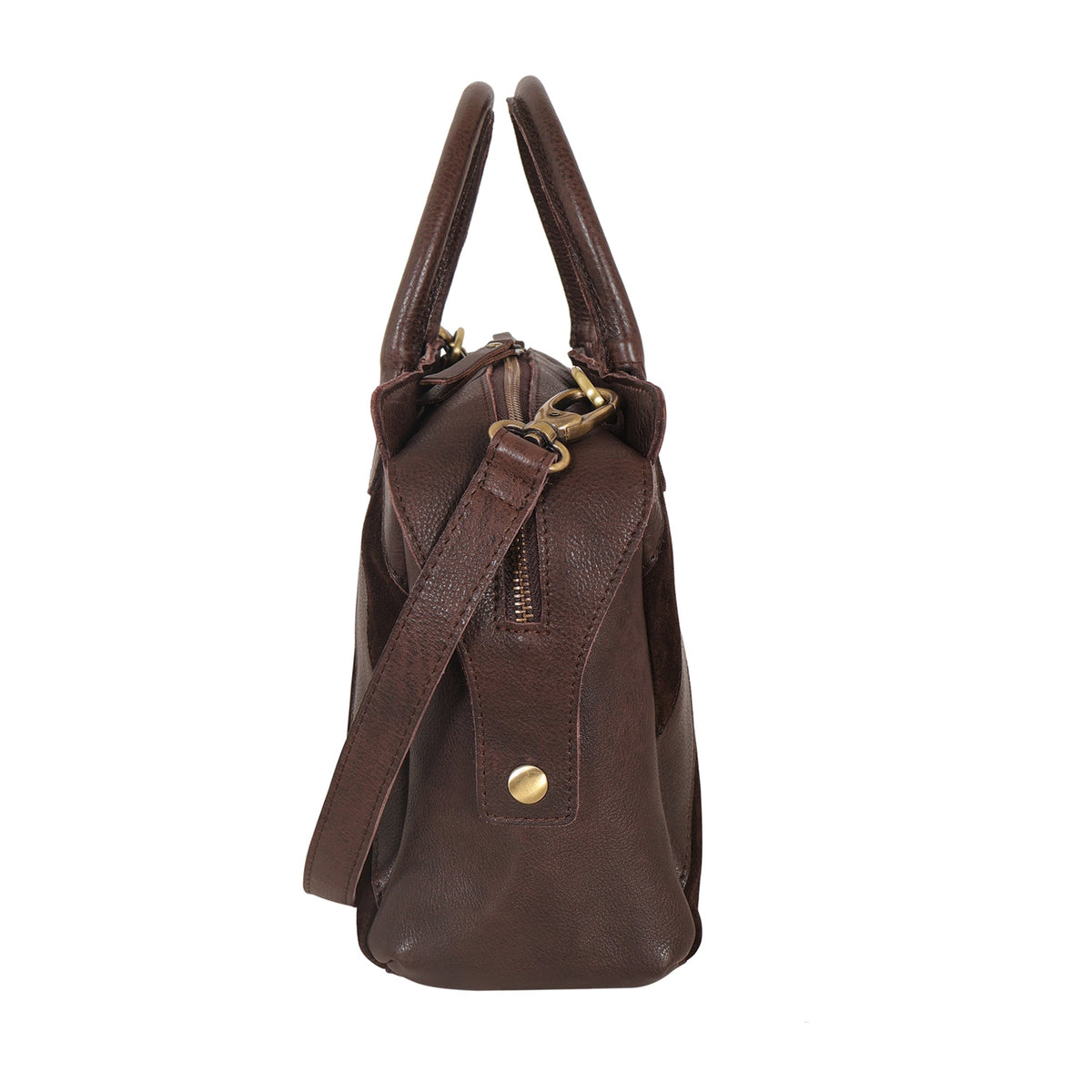 James Suede Leather Crossbody Bag - Image 5