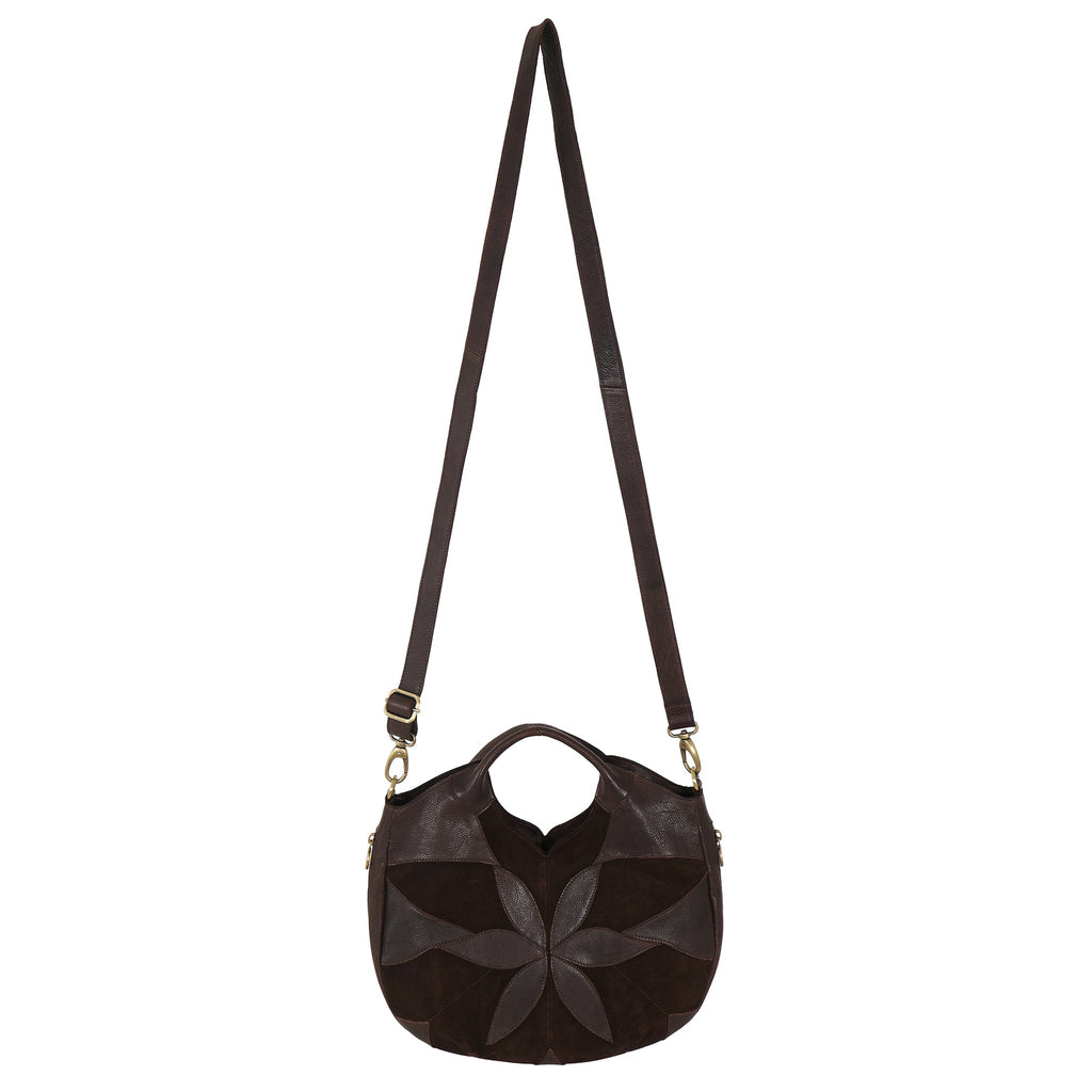 Darby Suede Leather Crossbody Bag - Image 5