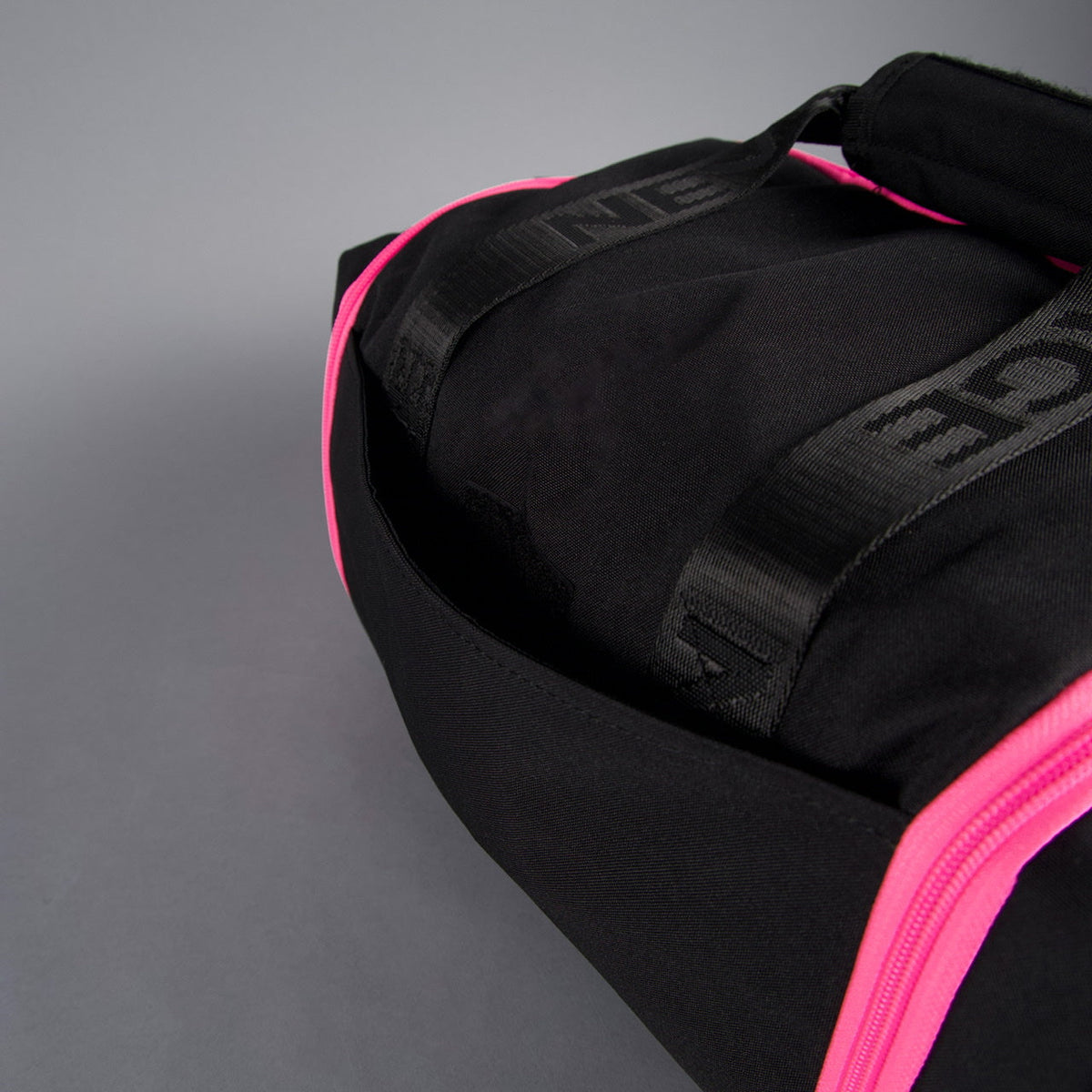 20L Mini Duffle Bag Black Neon Pink - Image 24