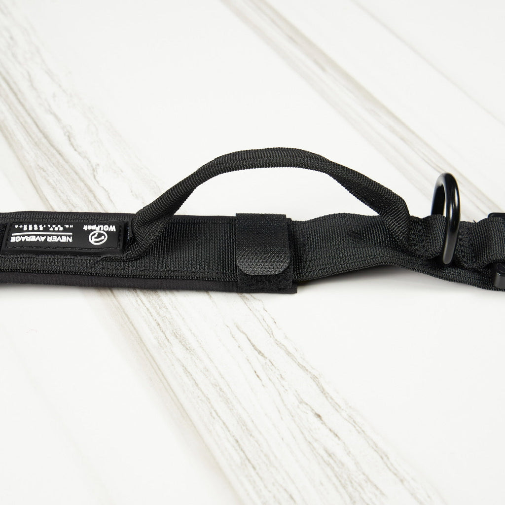 Tactical Nylon Dog Collar Black - Image 5