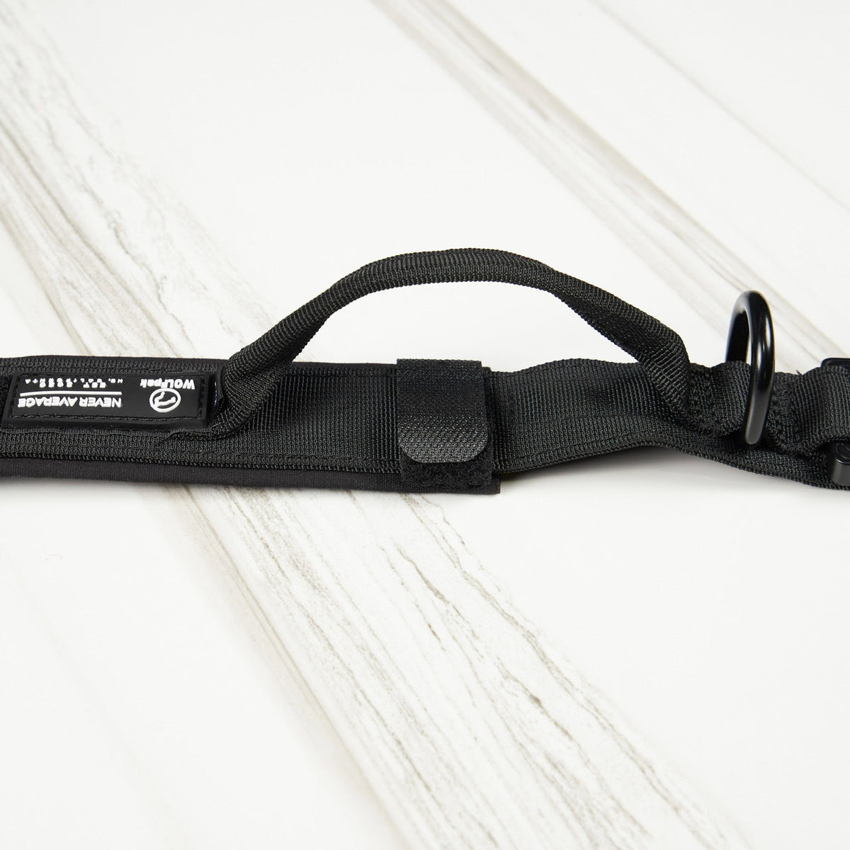 Tactical Nylon Dog Collar Black - Image 5