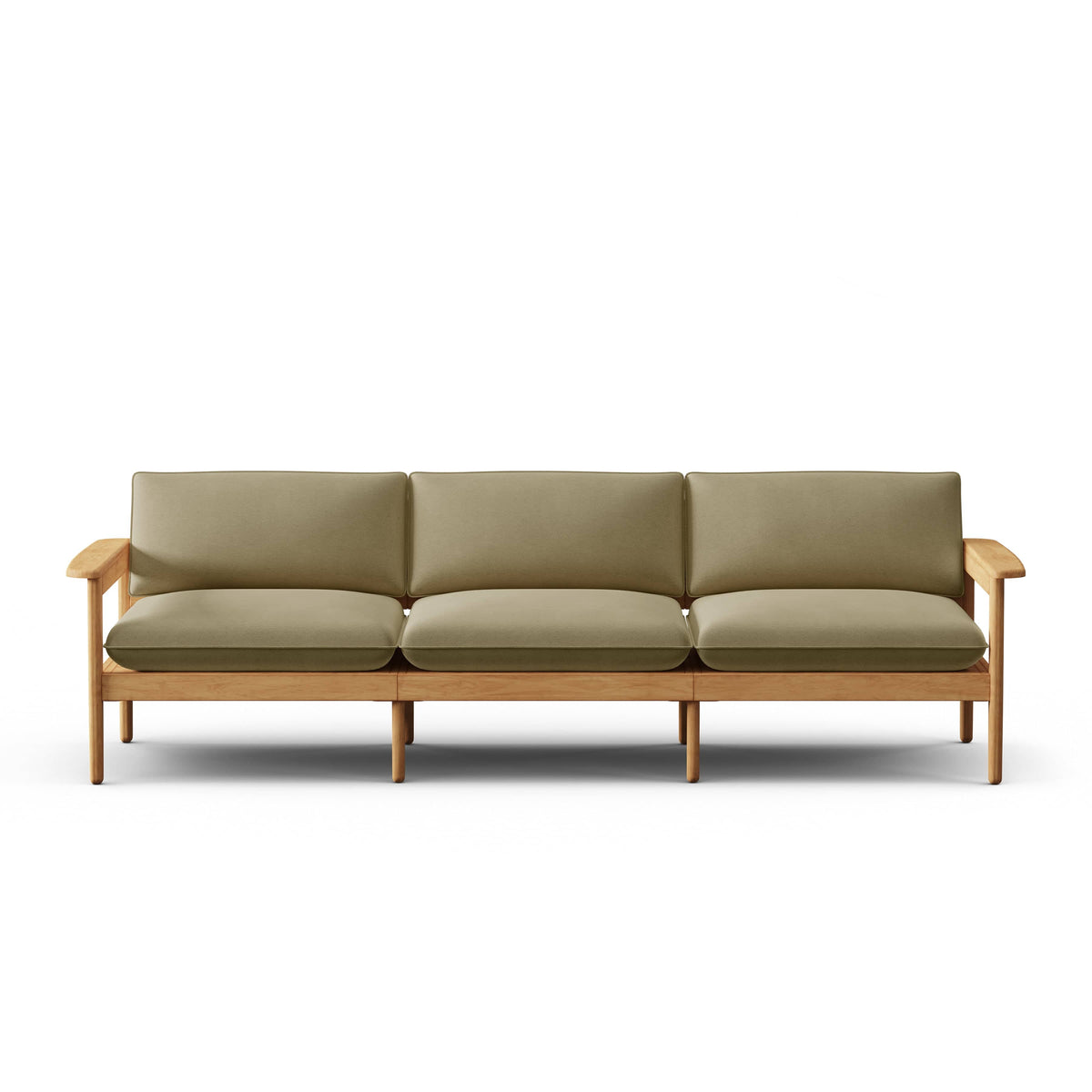 Dunes Teak 3-Seat Sofa - Image 2