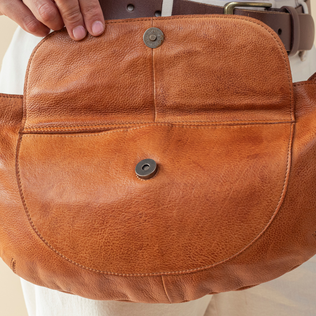 Coco Leather Sling Bag - Image 11