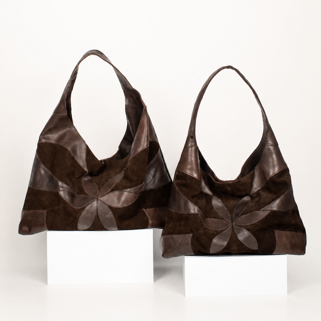 Petite Lindsey Suede Leather Shoulder Bag - Image 10