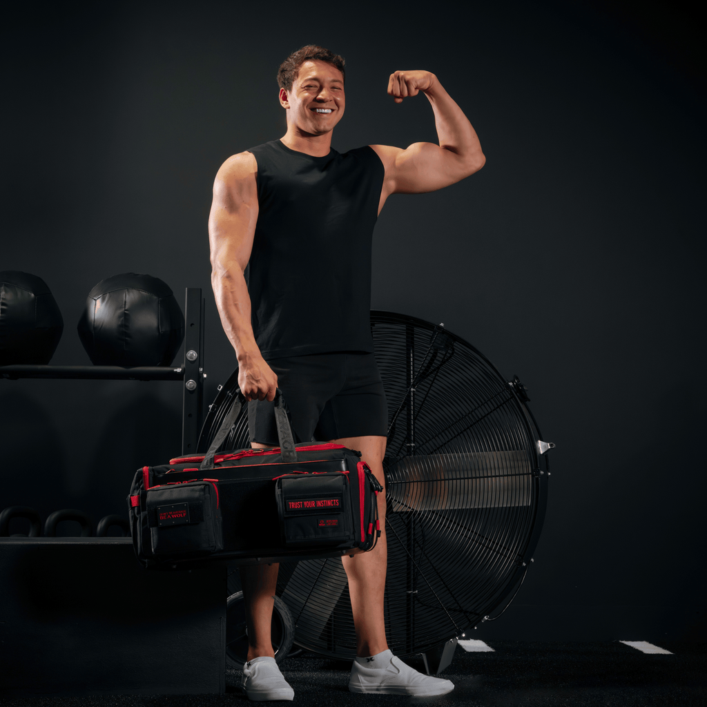 40L Ultimate Duffle Bag Red Wolf - Image 4