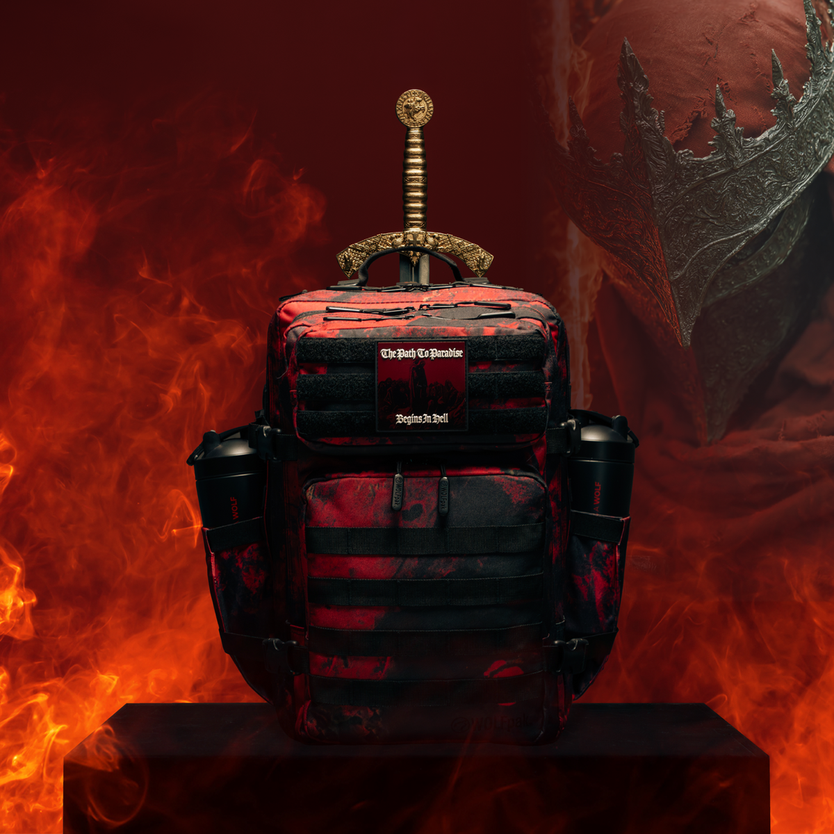 45L Backpack Dante's Inferno