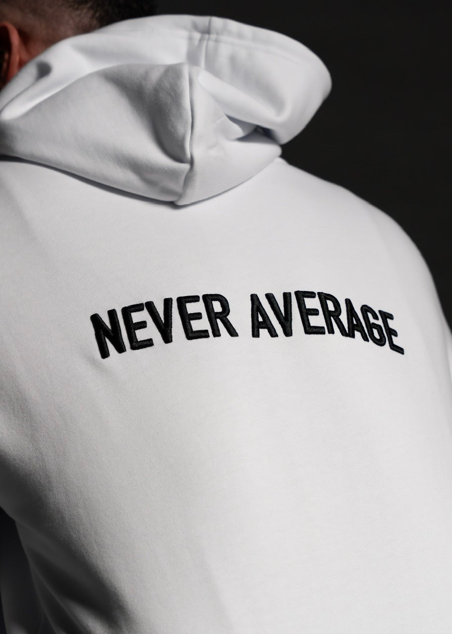 Arctic White Zip Up Hoodie (SALE) - Image 4