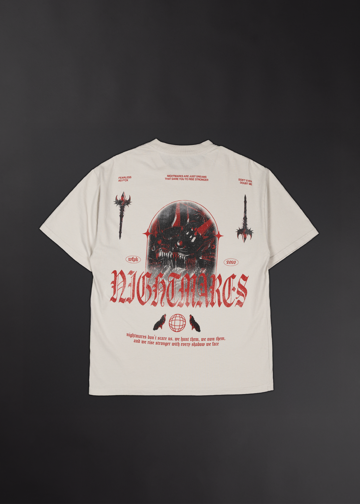 Fearless Graphic T-Shirt Nightmare - Image 15
