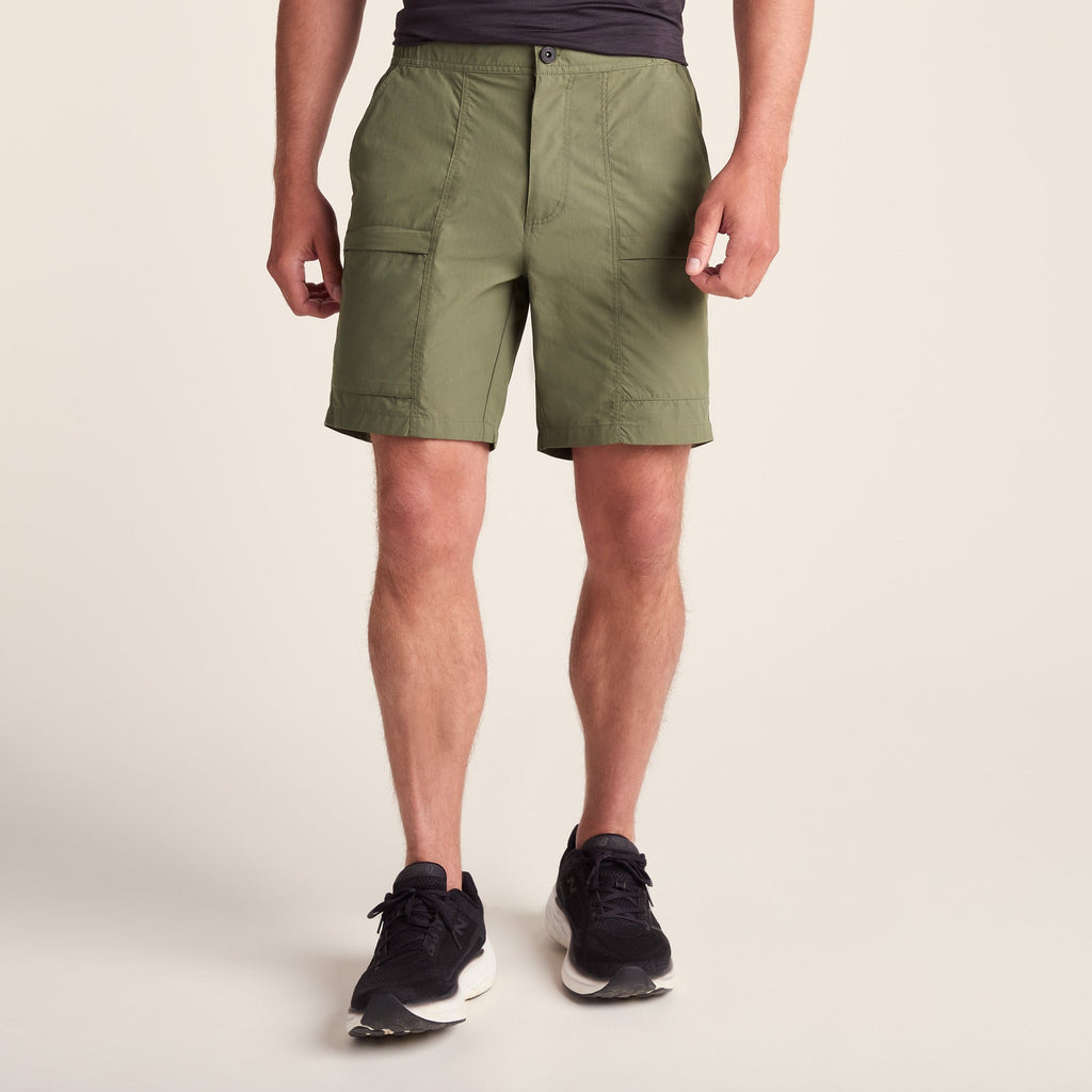 Activate Mens Performance Ripstop Shorts - Forage Green - Image 2