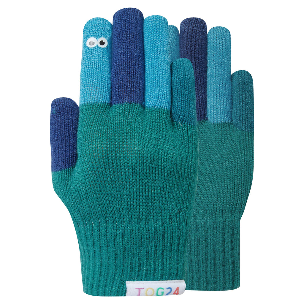 Adal Kids Shaun the Sheep Knit Gloves - Jungle Green - Image 4