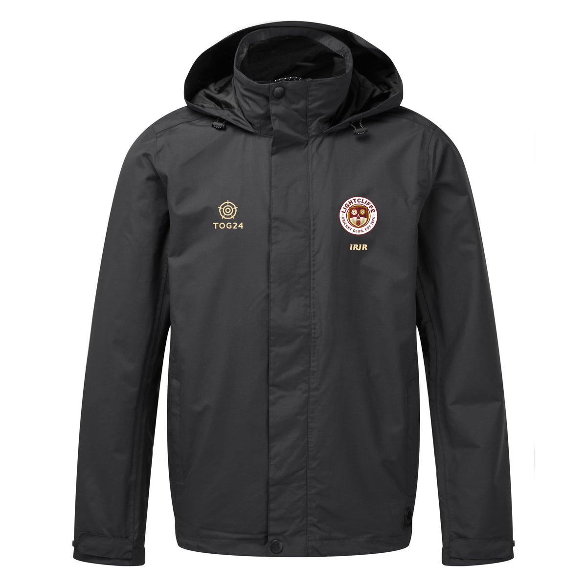 Lightcliffe CC Mens - Airton Waterproof Jacket Black - Image 2