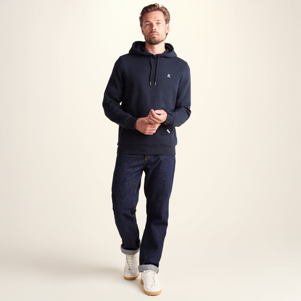 Akerman Mens Supersoft Hoody - Dark Indigo - Image 2