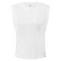 April Womens 100% Cotton Supersoft Boxy Fit Vest - Optic White - Image 9