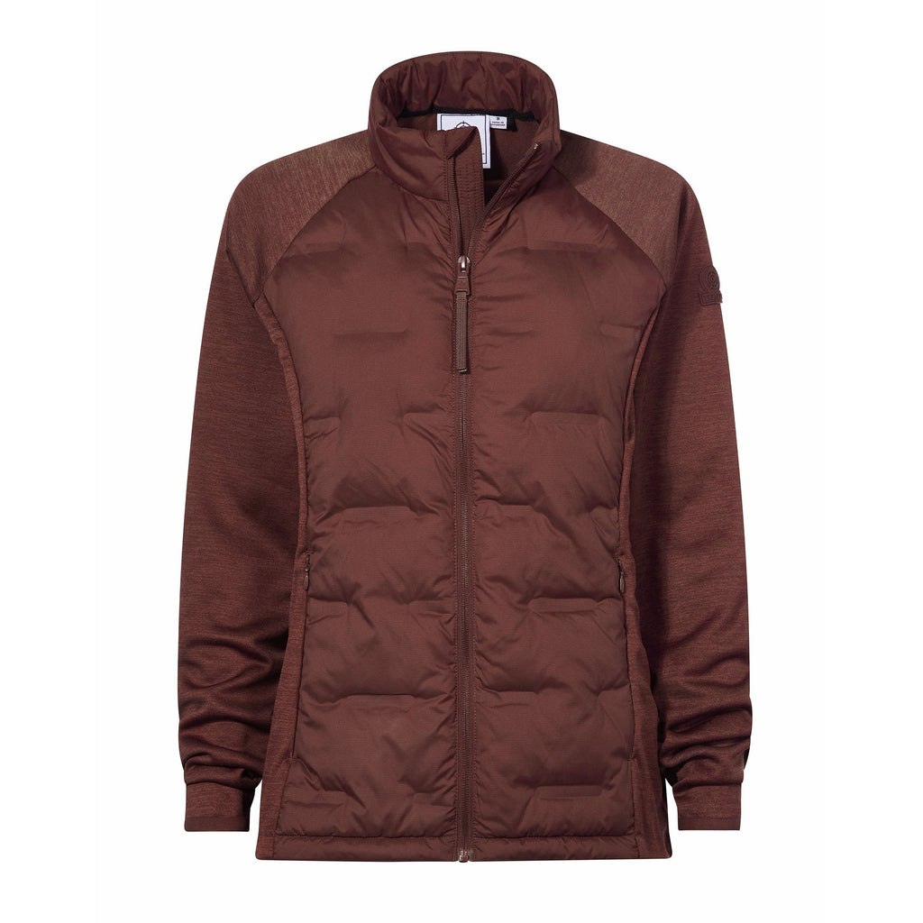 Arna Womens Lightweight Insulated Hybrid Jacket - Raspberry - Image 10