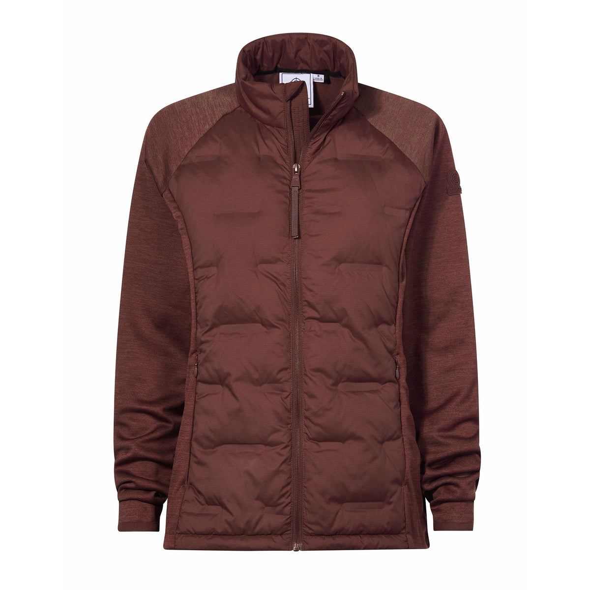 Arna Womens Lightweight Insulated Hybrid Jacket - Raspberry - Image 10