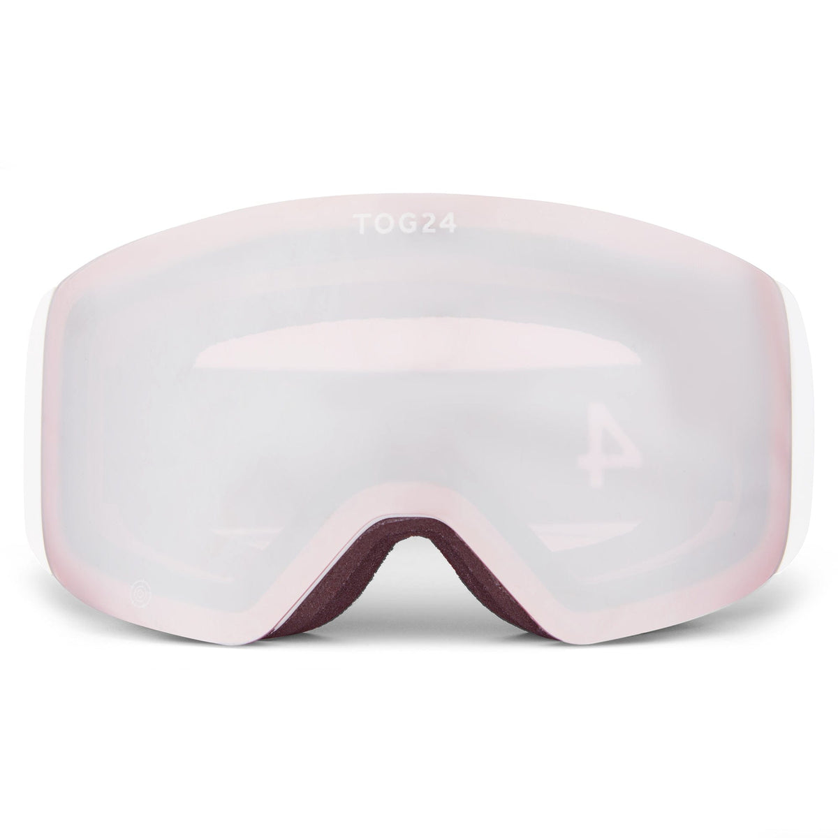 Arosa Goggles - Matt White/Vermillion - Image 6