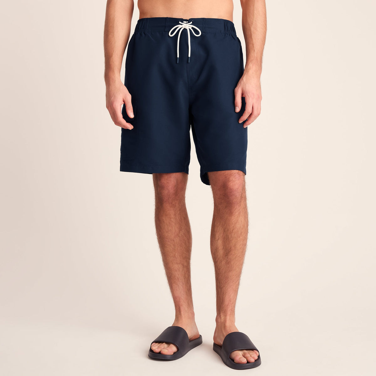 Aslan Mens Swimshorts - Dark Indigo - Image 5