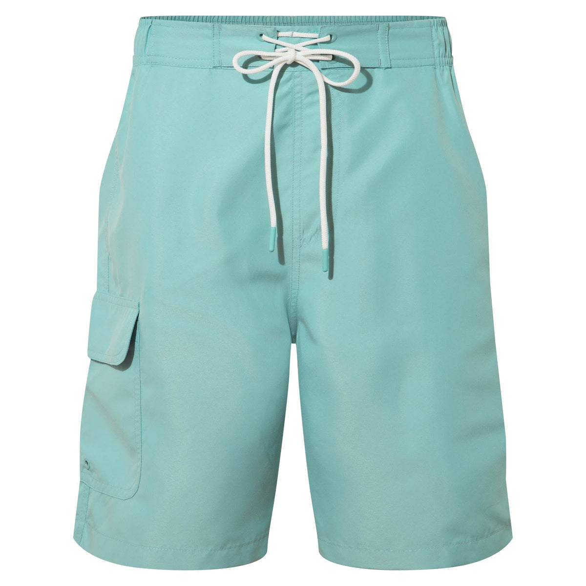 Aslan Mens Swimshorts - Muted Teal - Image 5