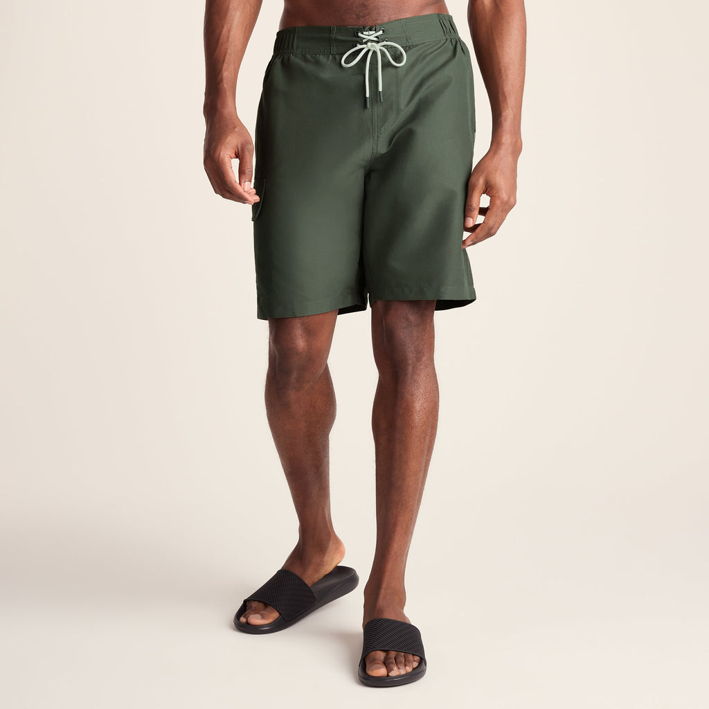 Aslan Mens Swimshorts - Forage Green