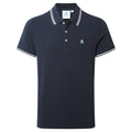Biston Mens 100% Cotton Pique Polo Shirt - Dark Indigo - Image 6