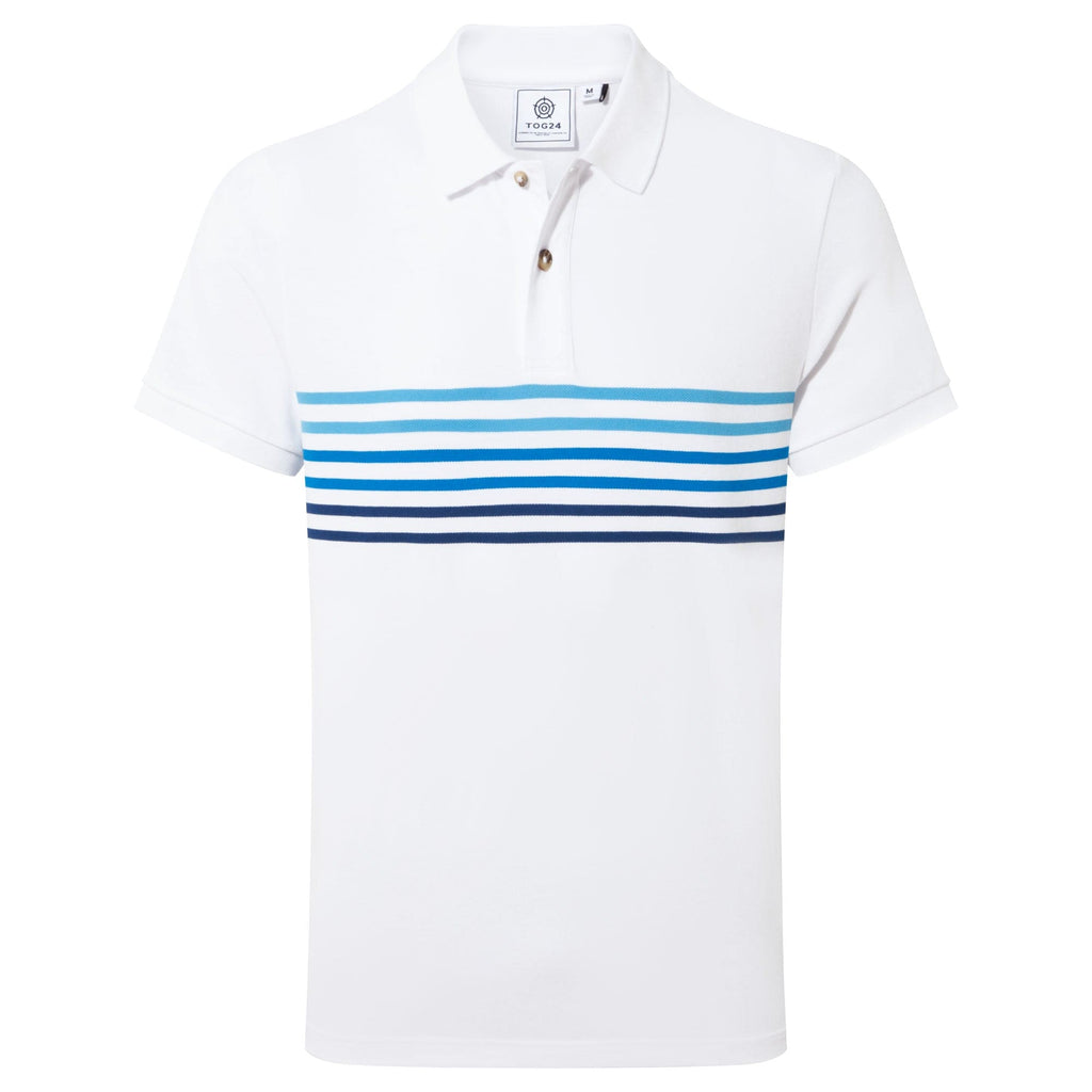 Bolton Mens Polo Shirt - Optic White - Image 5