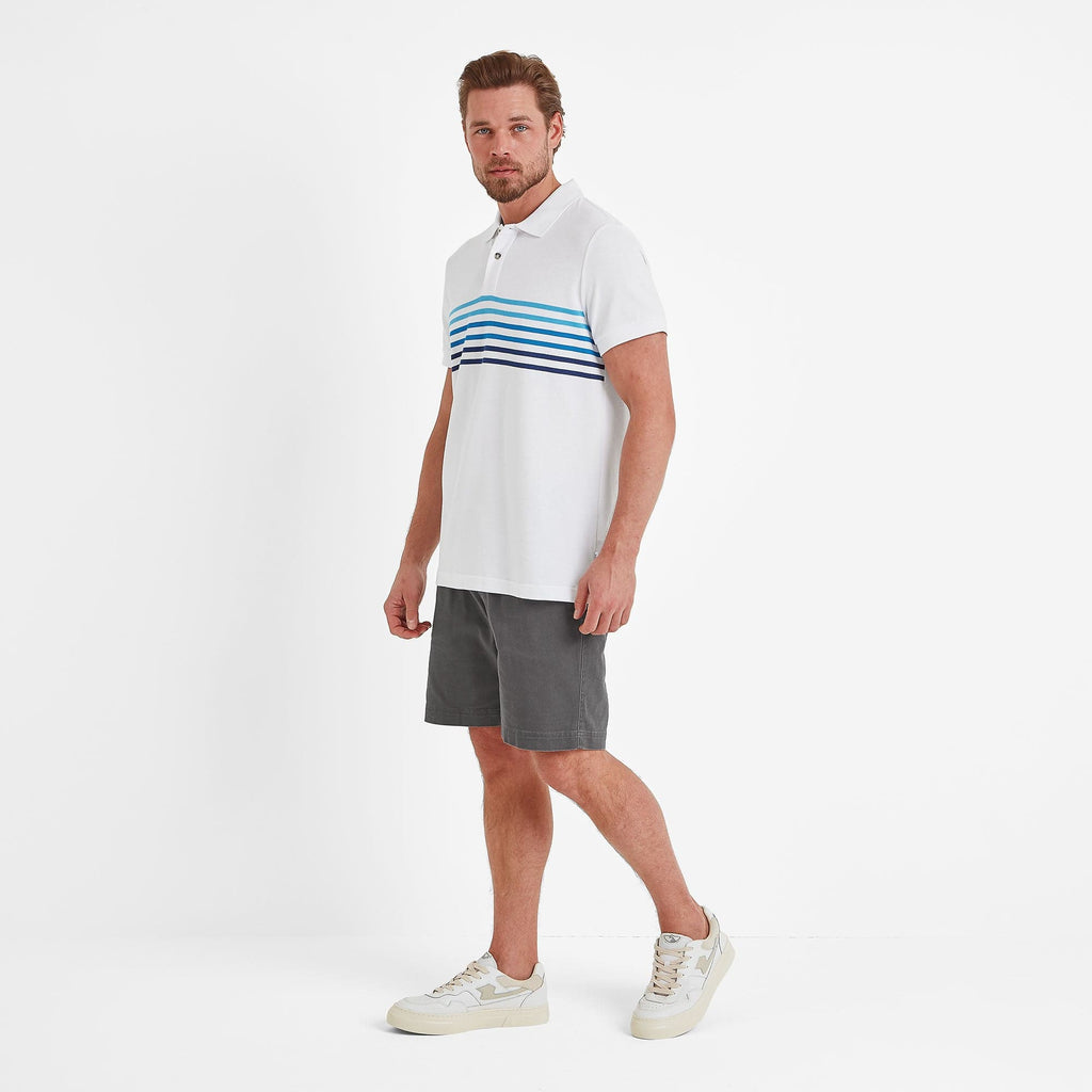 Bolton Mens Polo Shirt - Optic White - Image 2