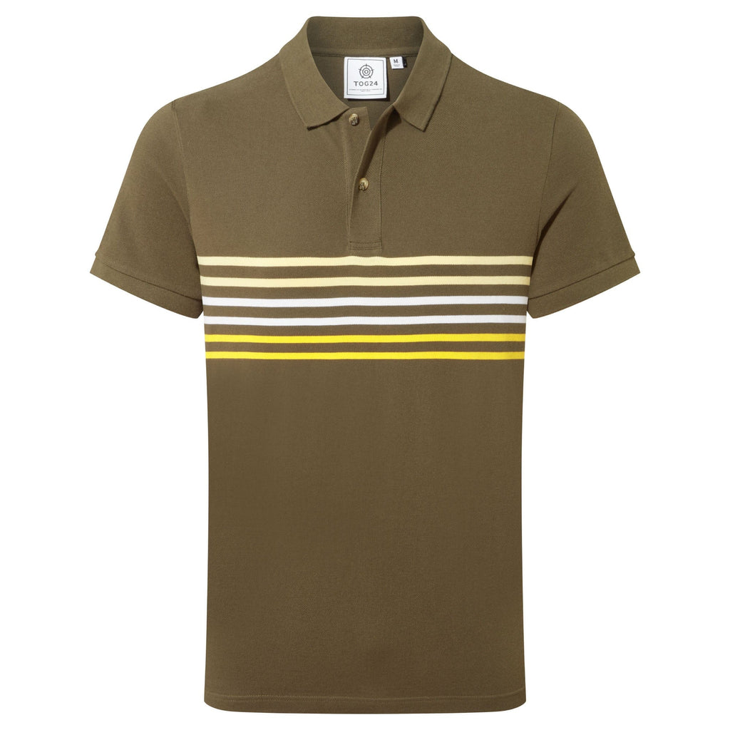 Bolton Mens Polo Shirt - Khaki - Image 5