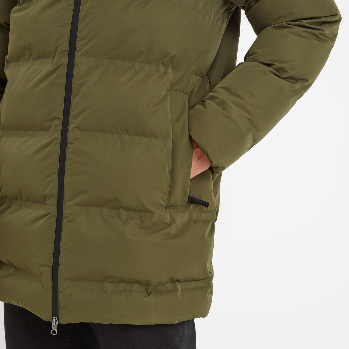 Brinkley Mens Parka - Khaki - Image 11