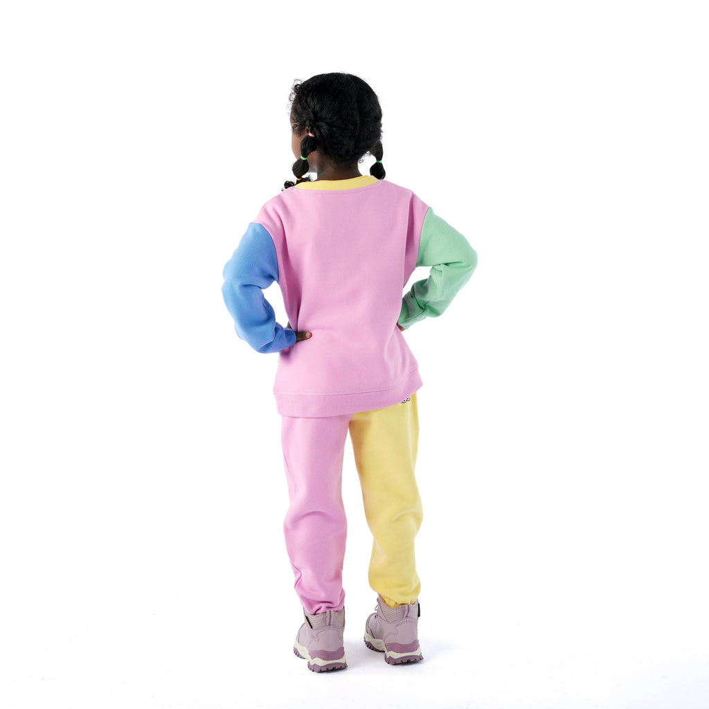 Cheviot Kids Shaun the Sheep Sweat - Piglet Pink - Image 3