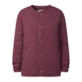 Cleadon Womens Relaxed Fit Shower Resistant Lightweight Insulated Jacket - Black Raspberry - Image 10