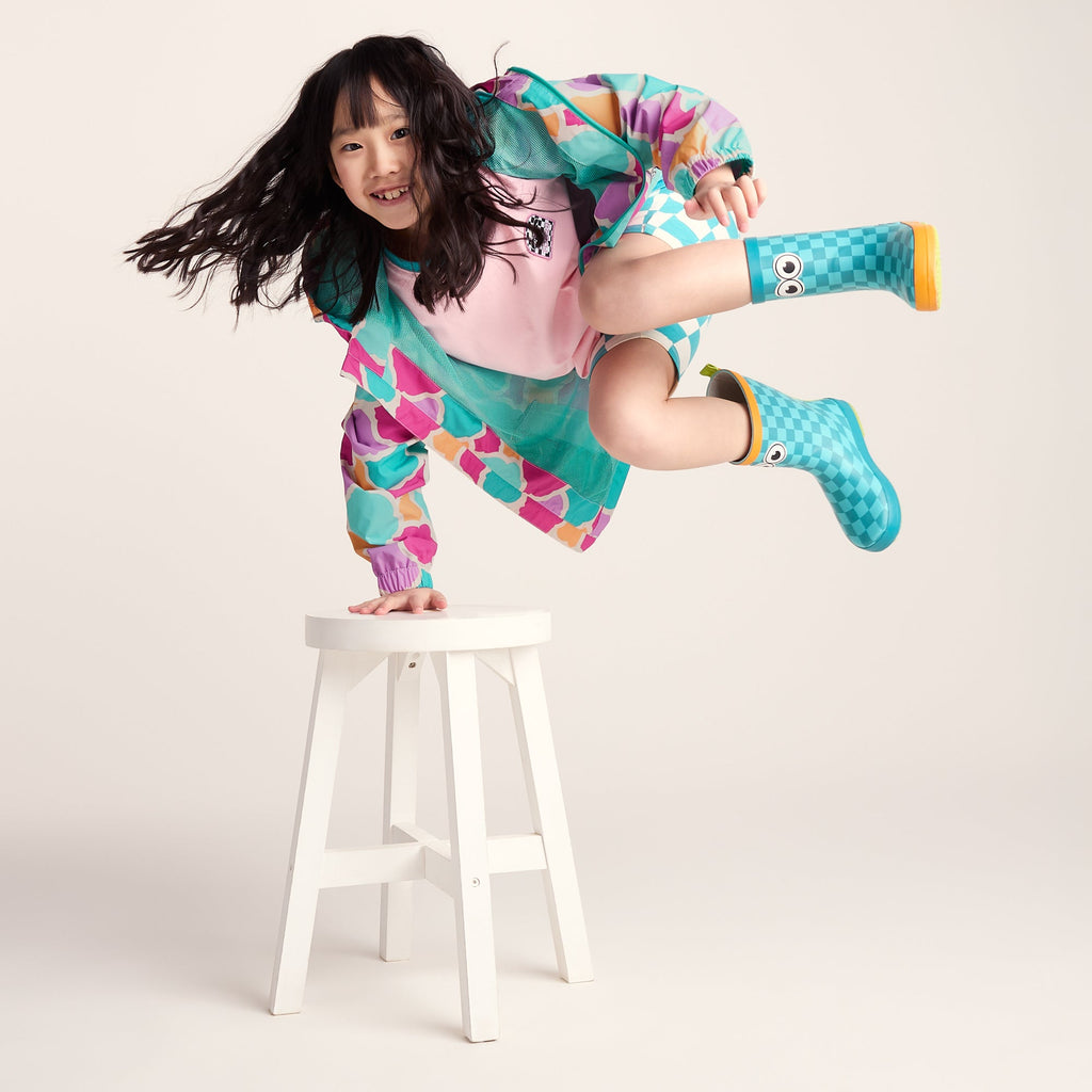 Cohampshire Kids Shaun the Sheep Waterproof Jacket - Pink Cloud Print - Image 4