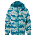 Copley Kids Waterproof Jacket - Mosaic Blue Mountain Print - Image 7