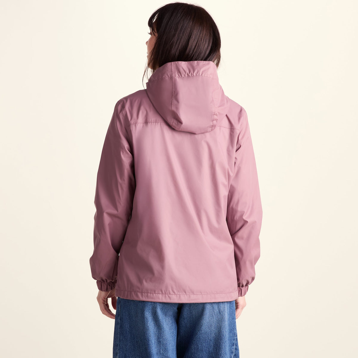 Craven Womens Waterproof Packaway Jacket - Mauve - Image 5