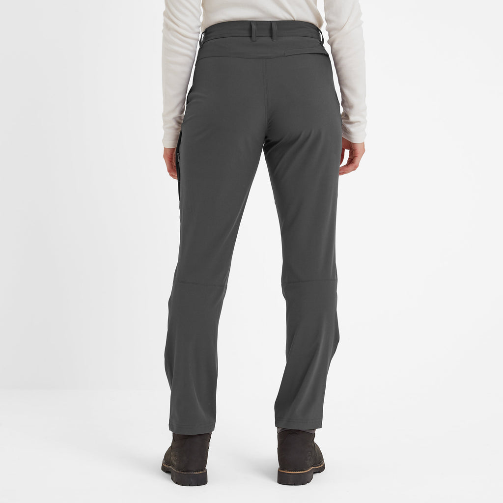 Denver Womens Walking Trousers Short - Storm - Image 3
