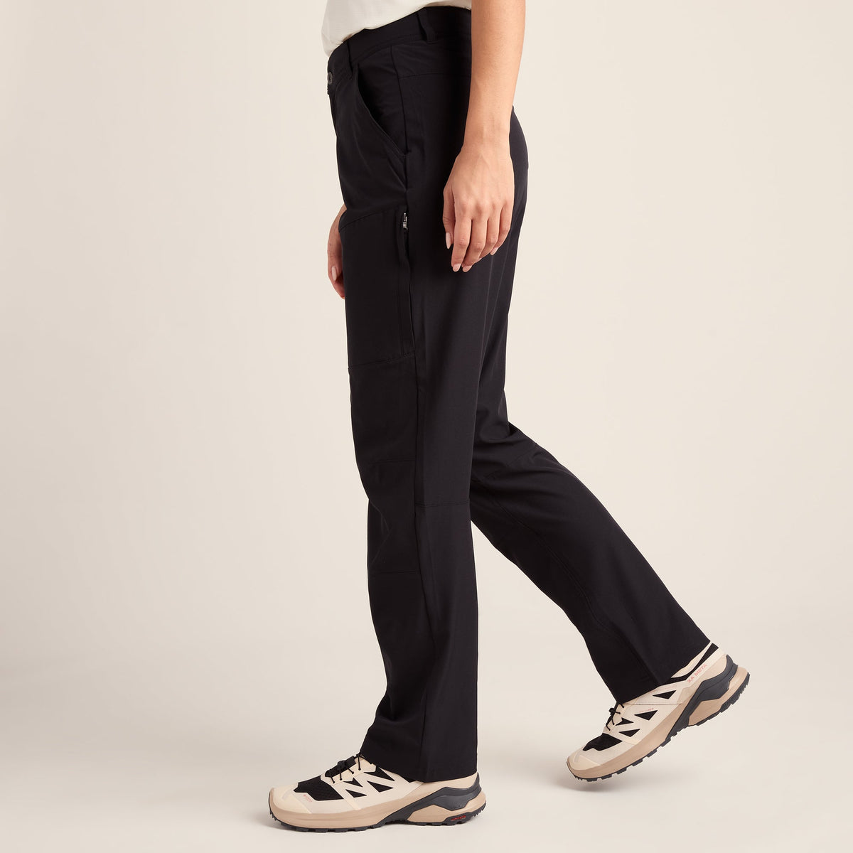 Denver Womens Walking Trousers Regular - Black - Image 5