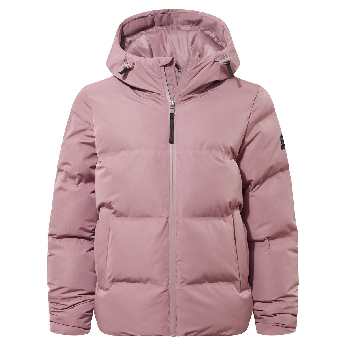 Dina Womens Shower Resistant Insulated Jacket - Mauve - Image 9