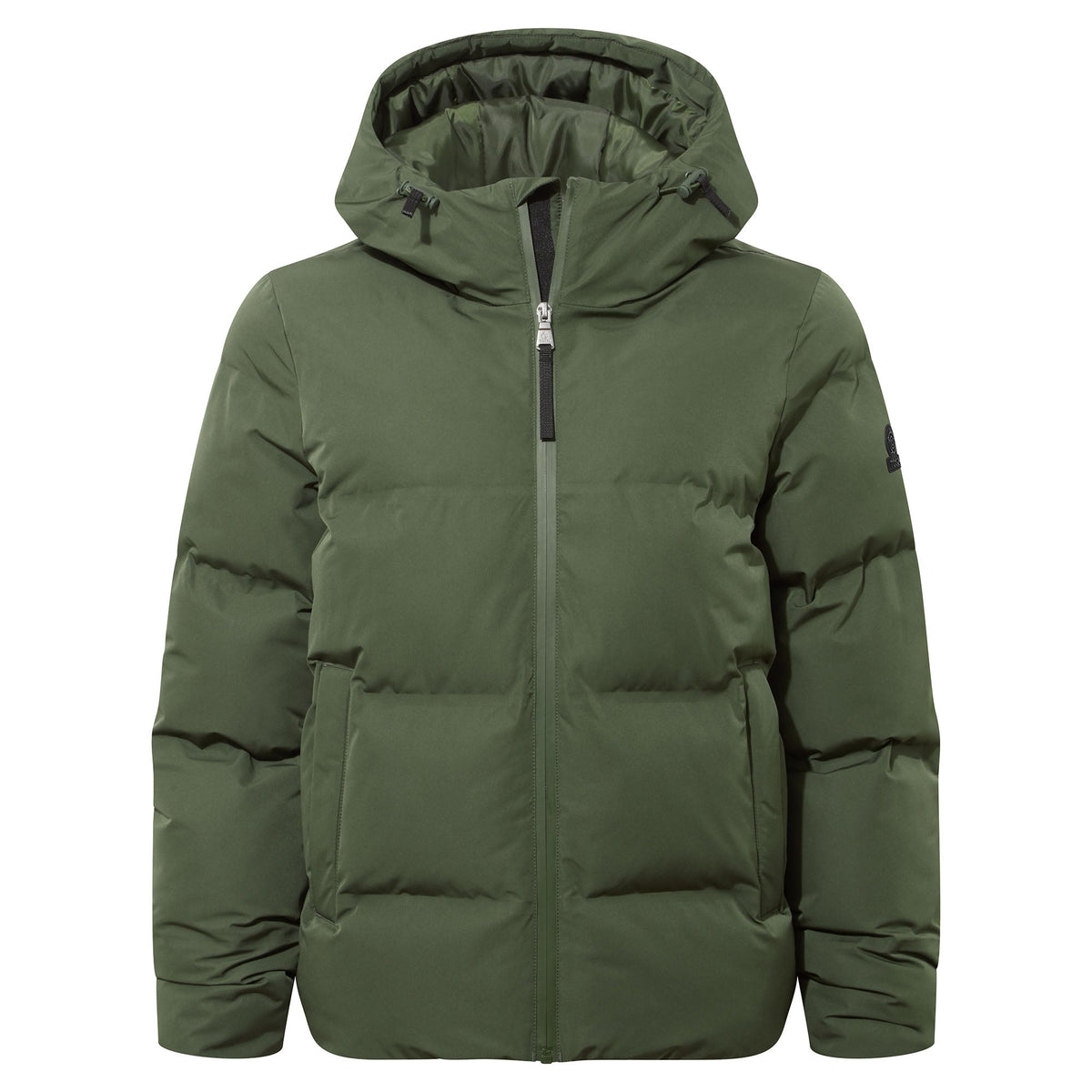 Dina Womens Shower Resistant Insulated Jacket - Dark Green - Image 9