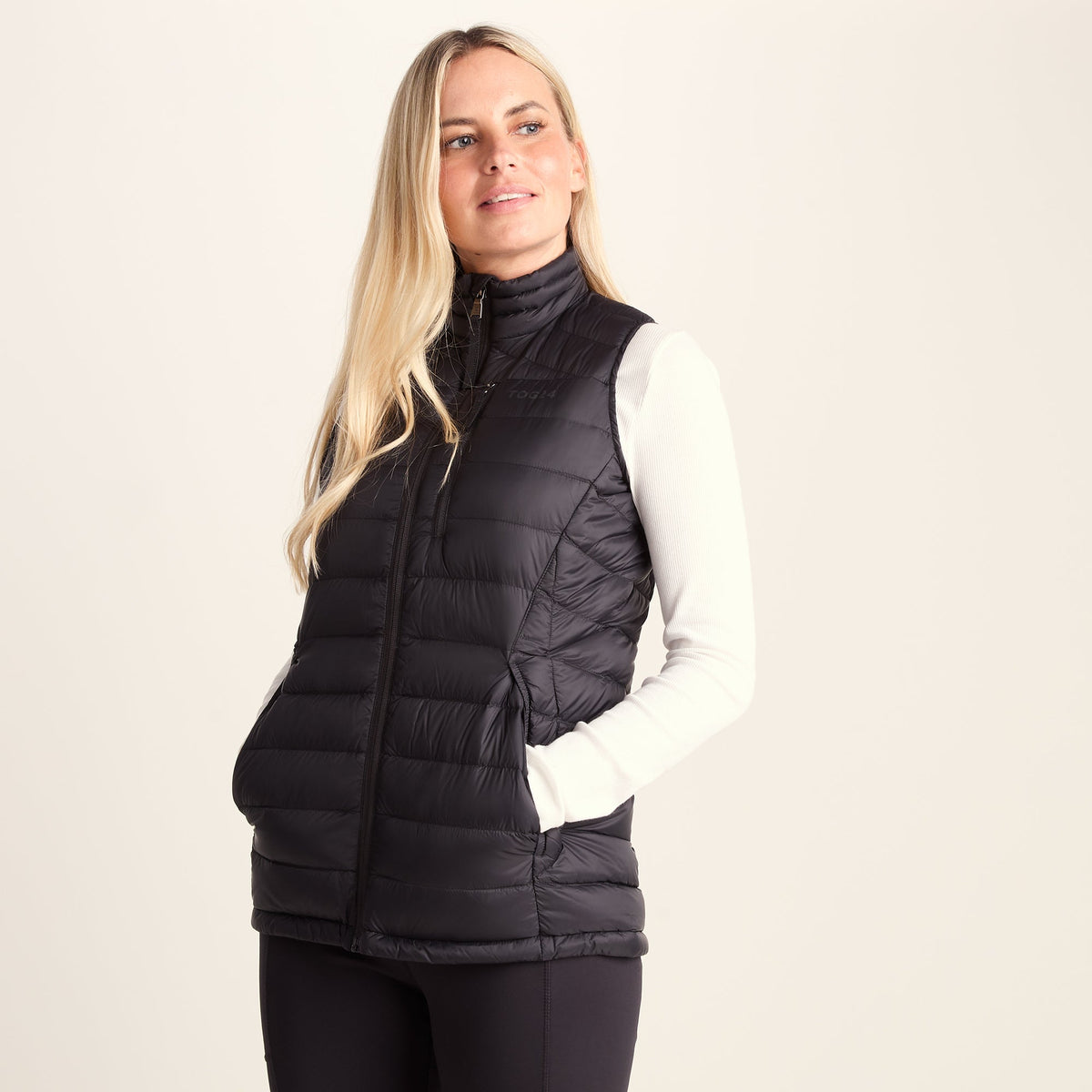 Drax Womens Down Gilet - Black - Image 2