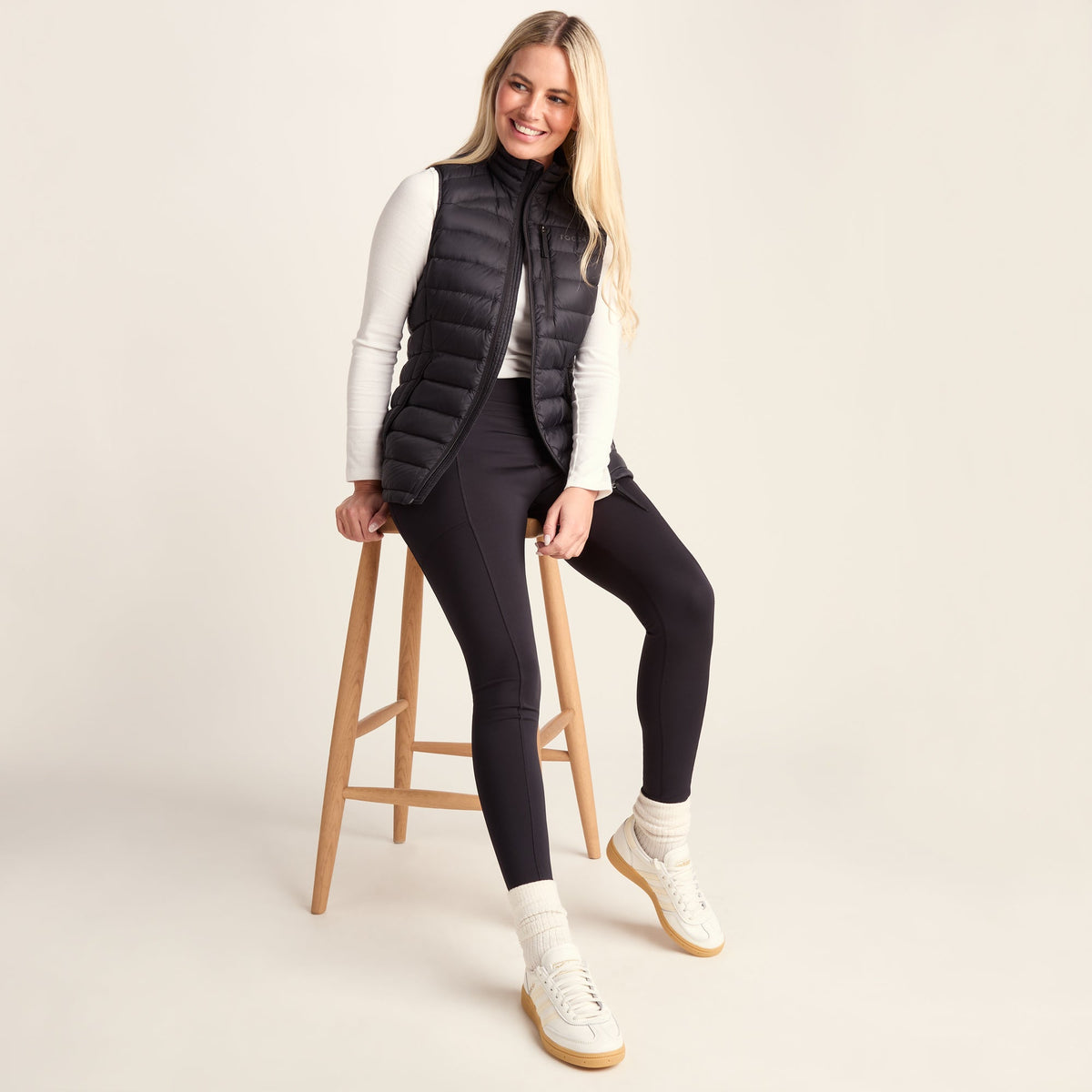 Drax Womens Down Gilet - Black - Image 5