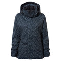 Eva Womens Ski Jacket - Dark Indigo Confetti Print - Image 5