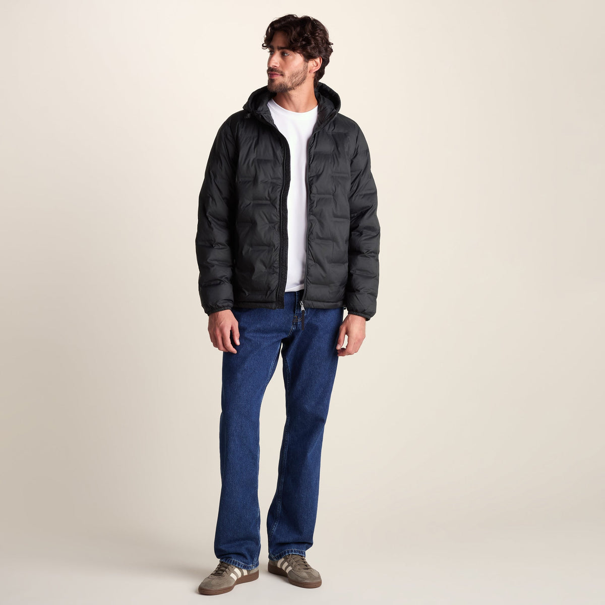 Fender Mens Shower Resistant Insulated Jacket - Black - Image 2
