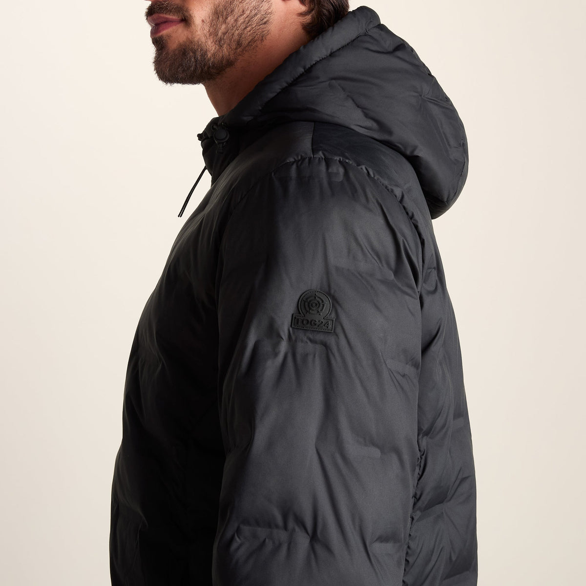 Fender Mens Shower Resistant Insulated Jacket - Black - Image 7