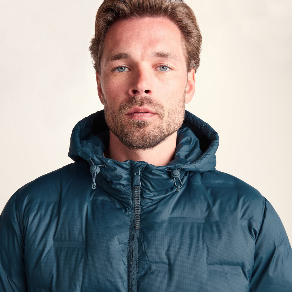 Fender Mens Shower Resistant Insulated Jacket - Petrol Green - Image 5