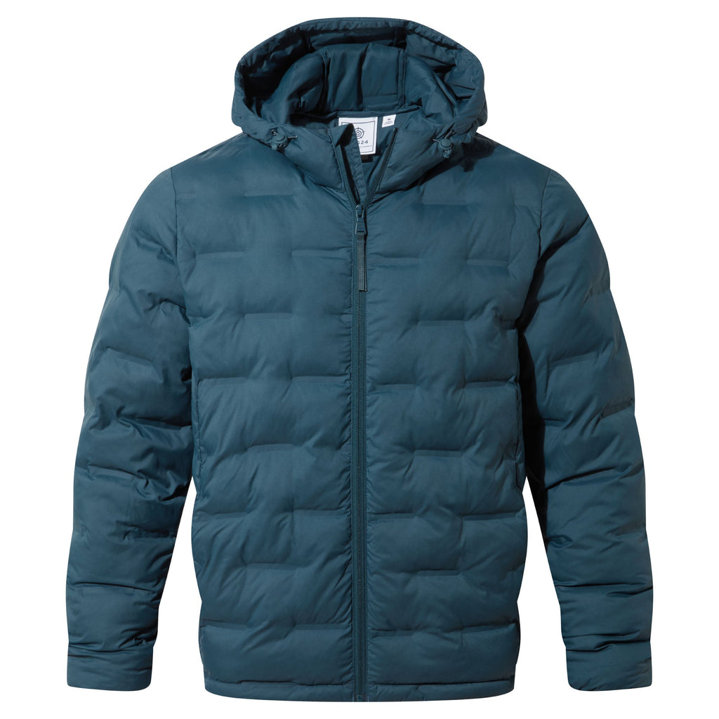 Fender Mens Shower Resistant Insulated Jacket - Petrol Green - Image 10