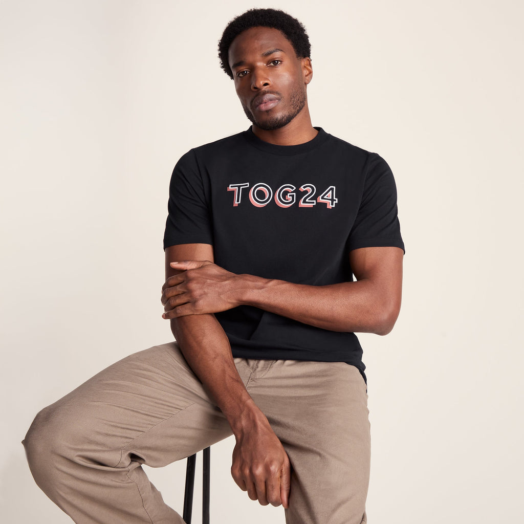 Foran Mens 100% Cotton Supersoft T-Shirt - Dark Indigo - Image 4