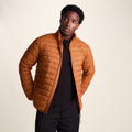 Gibson Mens Insulated Padded Jacket - Mahoganey