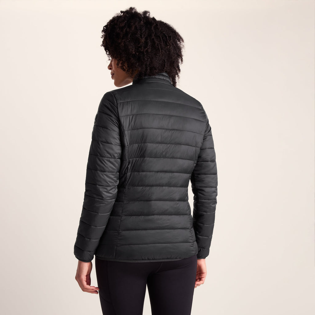 Gibson Womens Insulated Padded Jacket - Black - Image 3